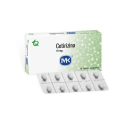 Cetirizina X10Mg X10 Tabletas