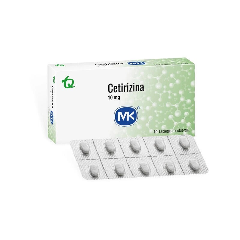 Cetirizina X10Mg X10 Tabletas