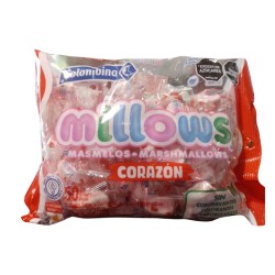 Masmelos Millows Corazón 50und x225gr