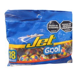 Chocolatina Jet Gool 81gr x18und