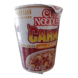 Cup Noodles Sabor Carne 68g Nissin