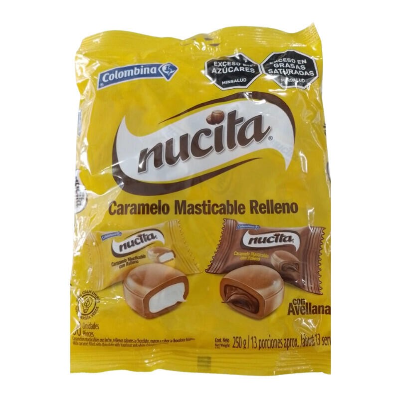 Caramelo Nucita Relleno X50Und