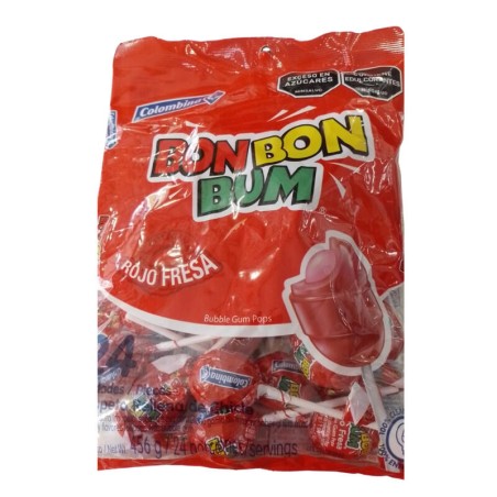 Bon Bon Bum Fresa X24Und X456gr
