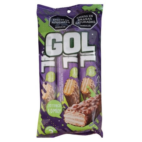 Chocolate Gol 3Und X84gr