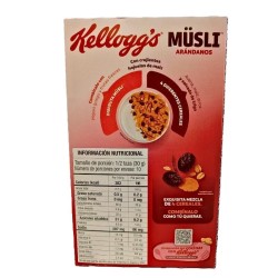 Cereal Kellogg´s Musli Arándanos 275gr